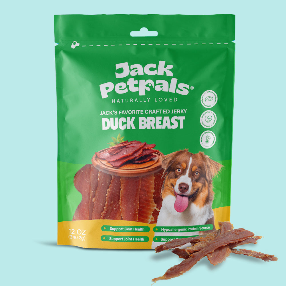 Jack PetPals Handcrafted Jerky Duck Breast Dog Treats (12oz) by American Pet Supplies