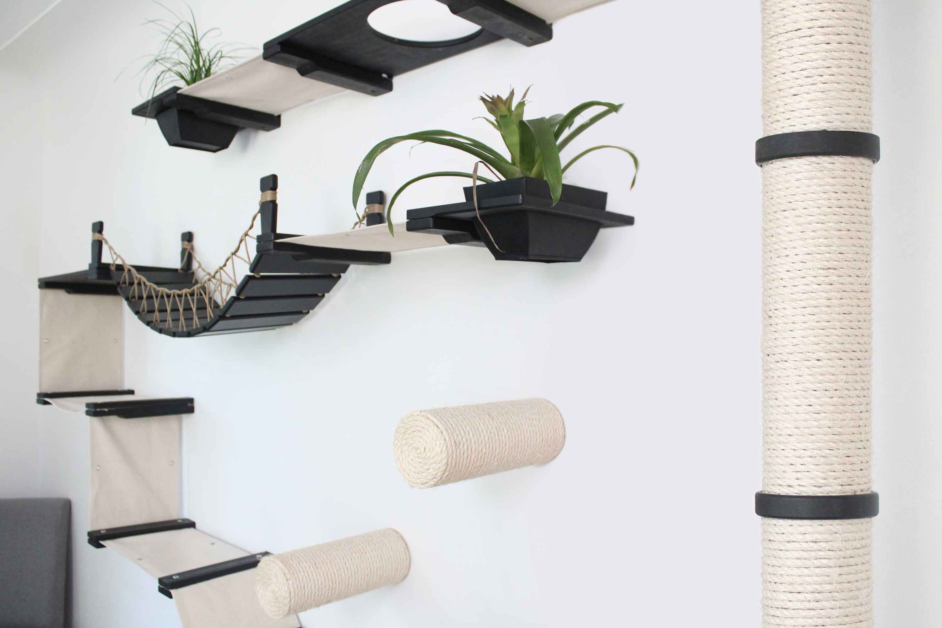 The Juggernaut - Indoor Cat Playground for Wall