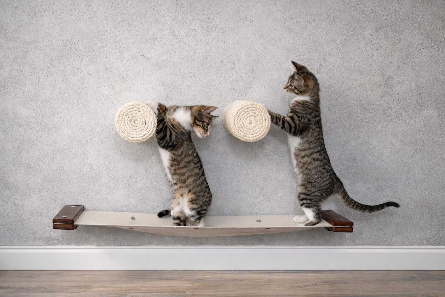 Floating Cat Step for Wall by Catastrophic Creations