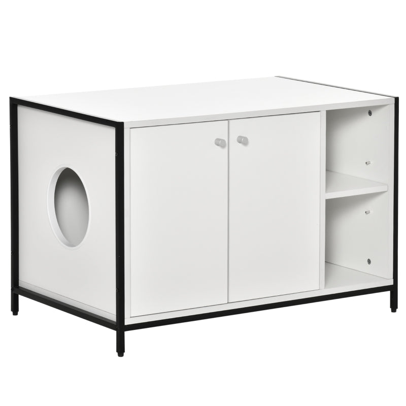 Hidden Cat Litter Box Enclosure by Furr Baby Gifts