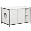 Hidden Cat Litter Box Enclosure by Furr Baby Gifts