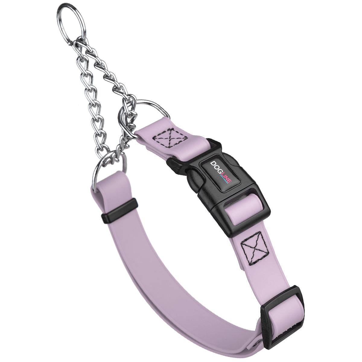 Biothane Adjustable Martingale Collar with Quick Release Buckle by Dogline