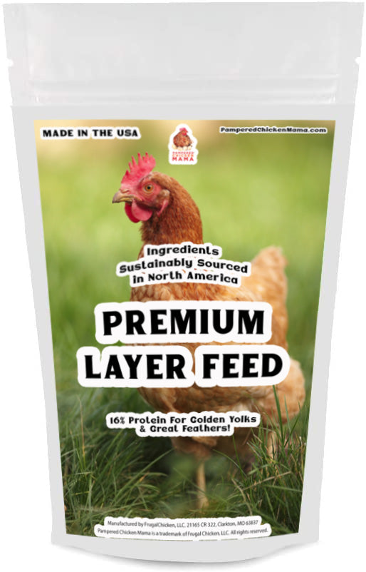Herbal Layer Feed With Oregano & Garlic - [Oyster Shells Pre-mixed in] by Dahlia Pets