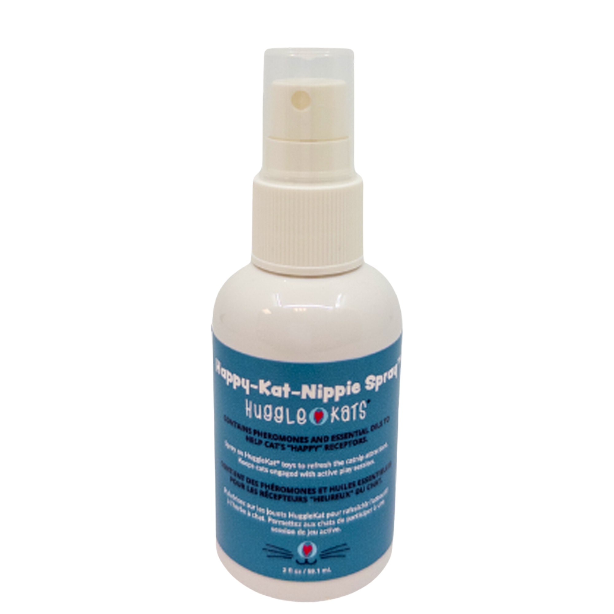 HuggleKats® Happy-Kat-Nippie Catnip Spray, 2oz by HuggleHounds