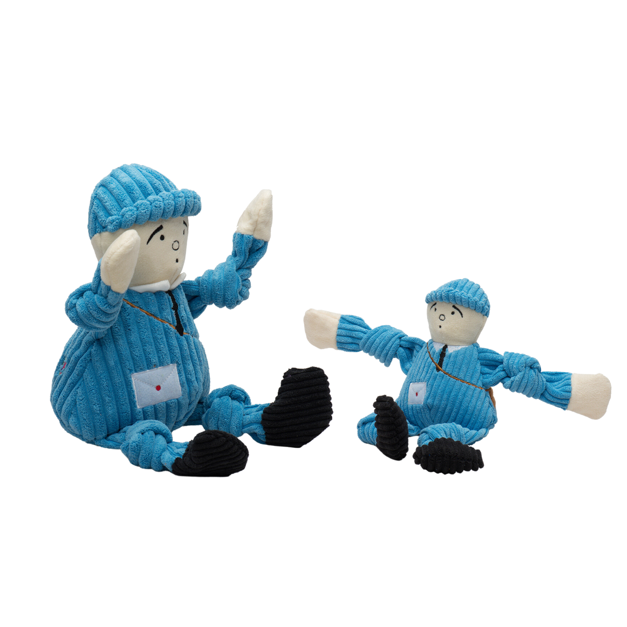 Matty Mail Carrier Knottie® Plush Dog Toy by HuggleHounds