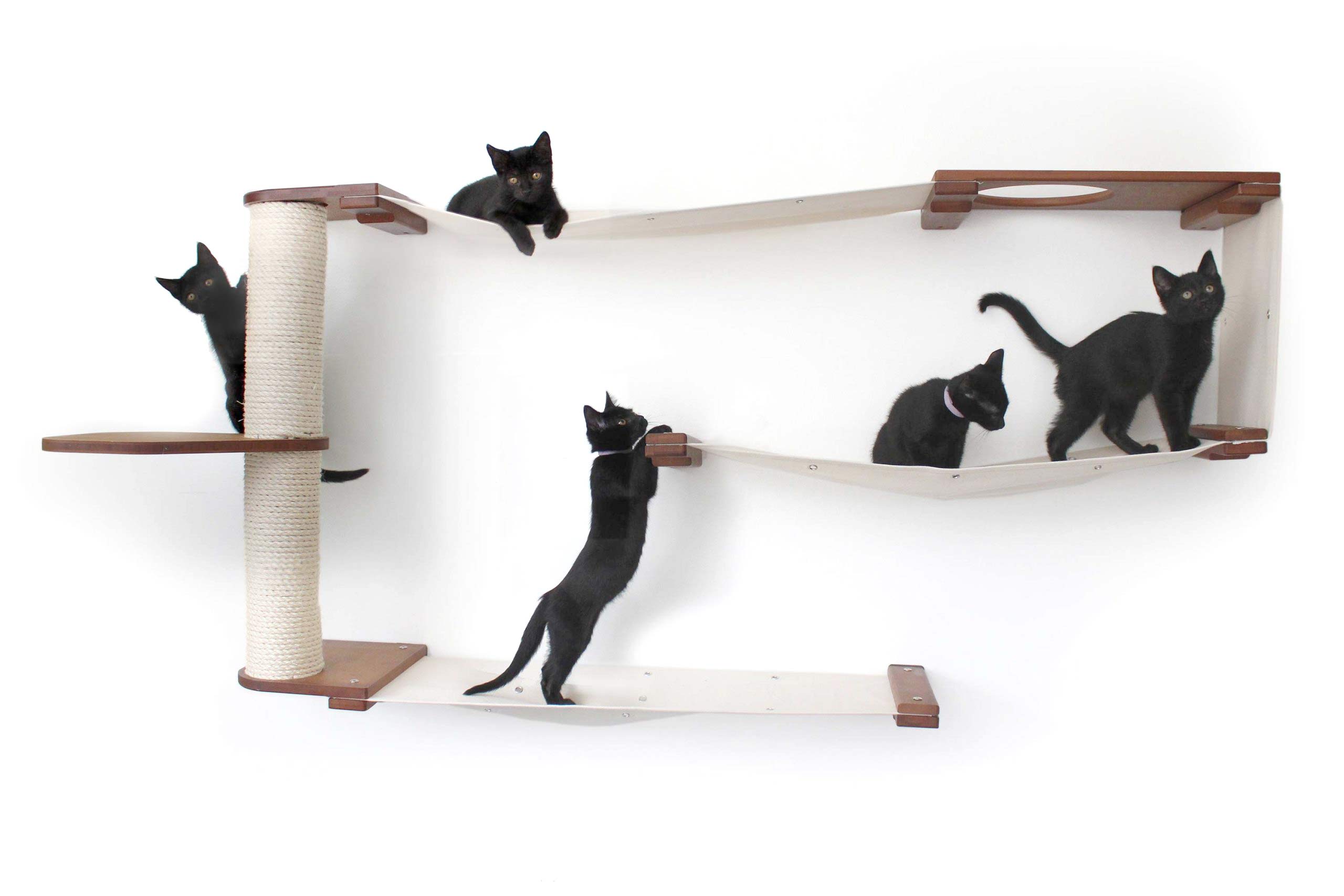Cat Maze Wall - 3 Tier Cat Tree by Catastrophic Creations