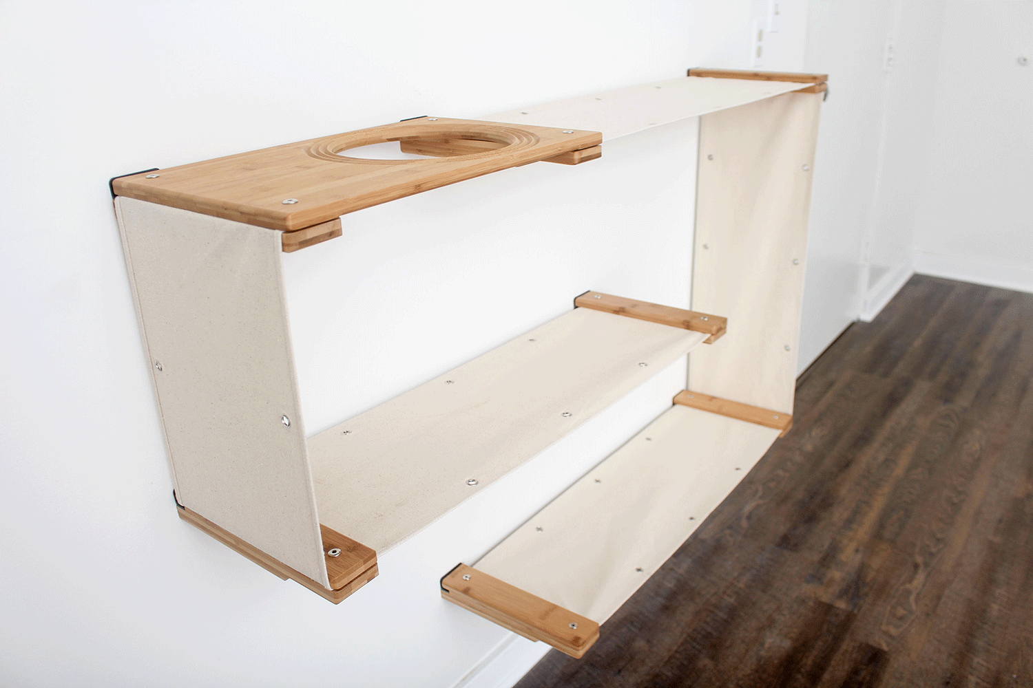 Cat Maze Wall - 3 Tier Cat Tree by Catastrophic Creations