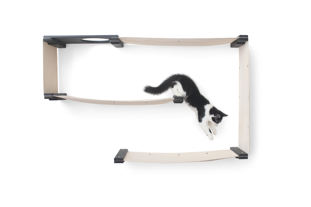 Cat Maze Wall - 3 Tier Cat Tree by Catastrophic Creations