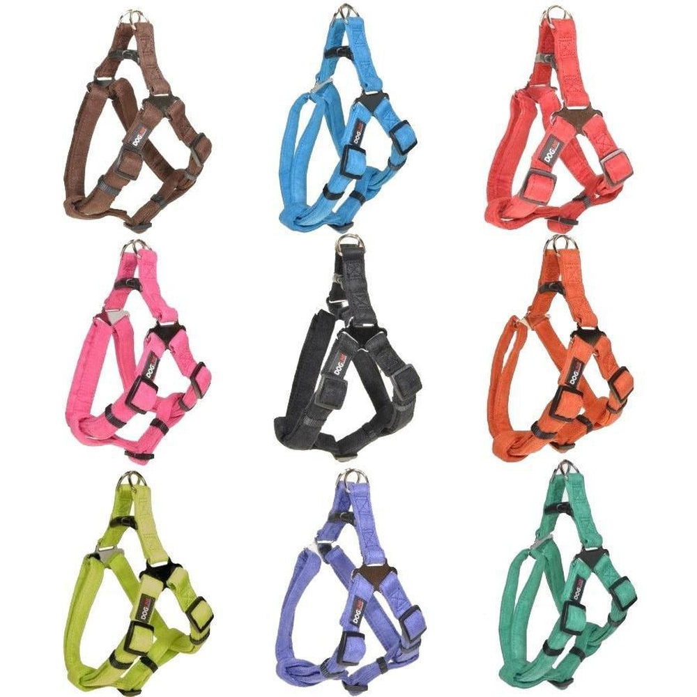 Comfort Microfiber Flat Step-In Dog Harness by Dogline