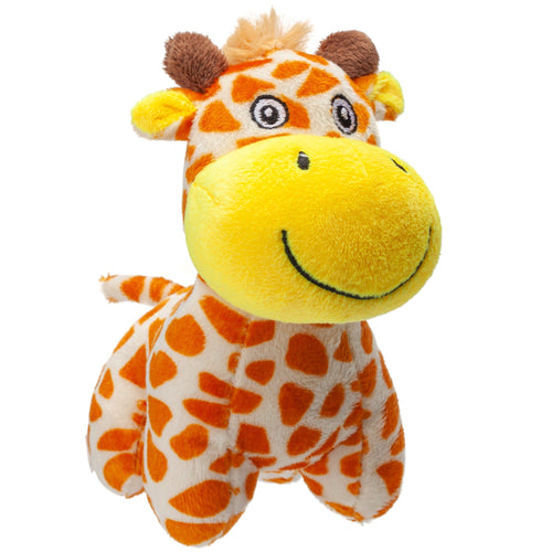 6" Giraffe Mini Dog Toy by Dogline