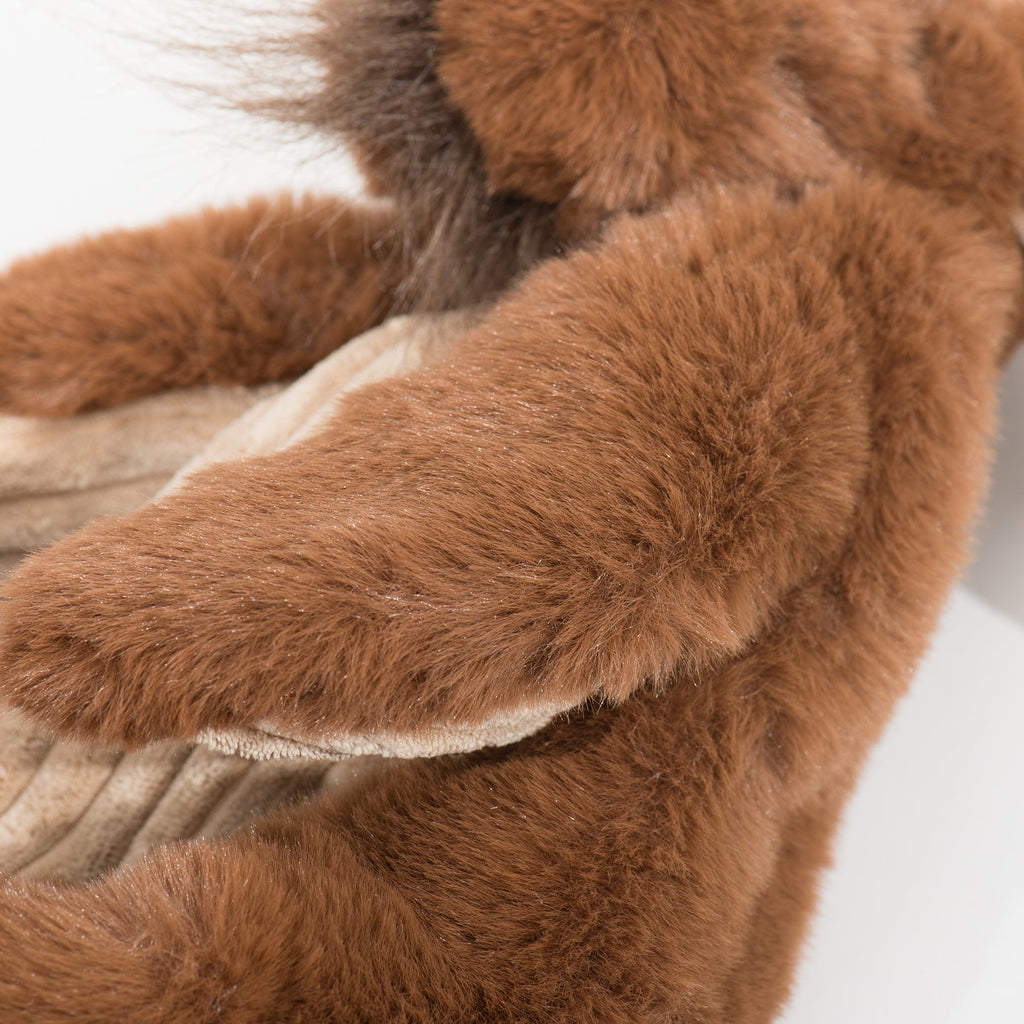 Maple Moose X-Brace™ Durable Plush Dog Toy by HuggleHounds