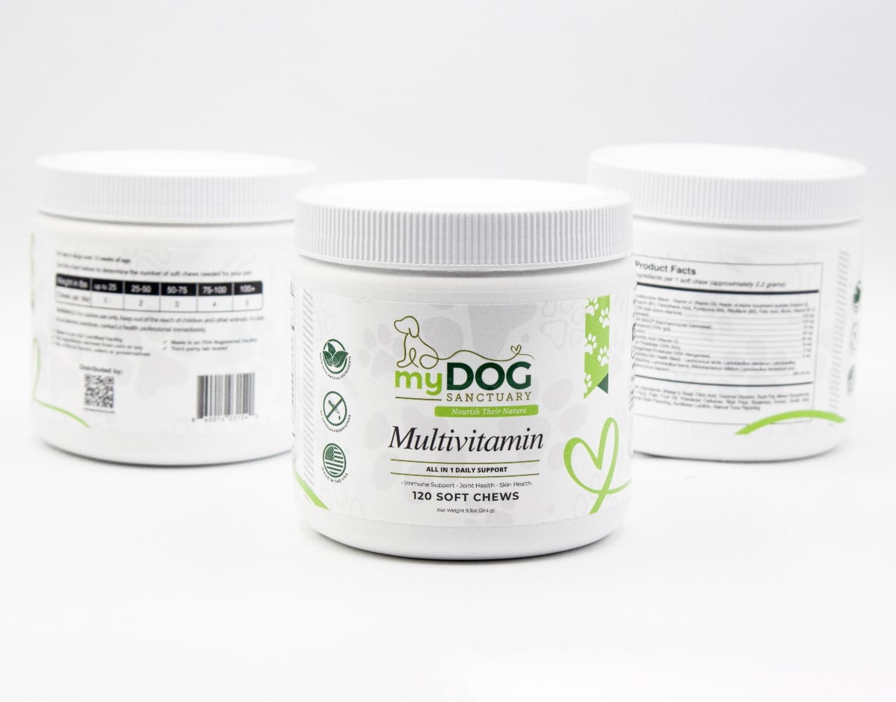 Sanctuary Strength Daily Multivitamin Chews by My Dog Sanctuary