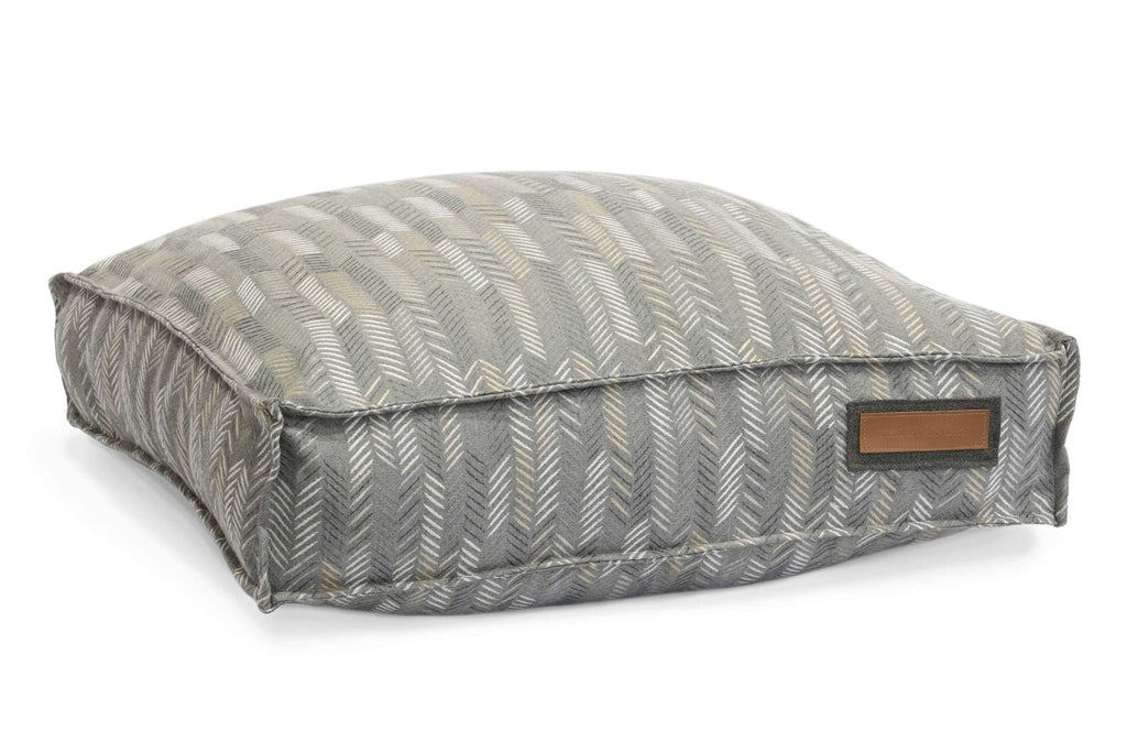 Lounger Pet Bed in Muttly Merle by Furr Baby Gifts