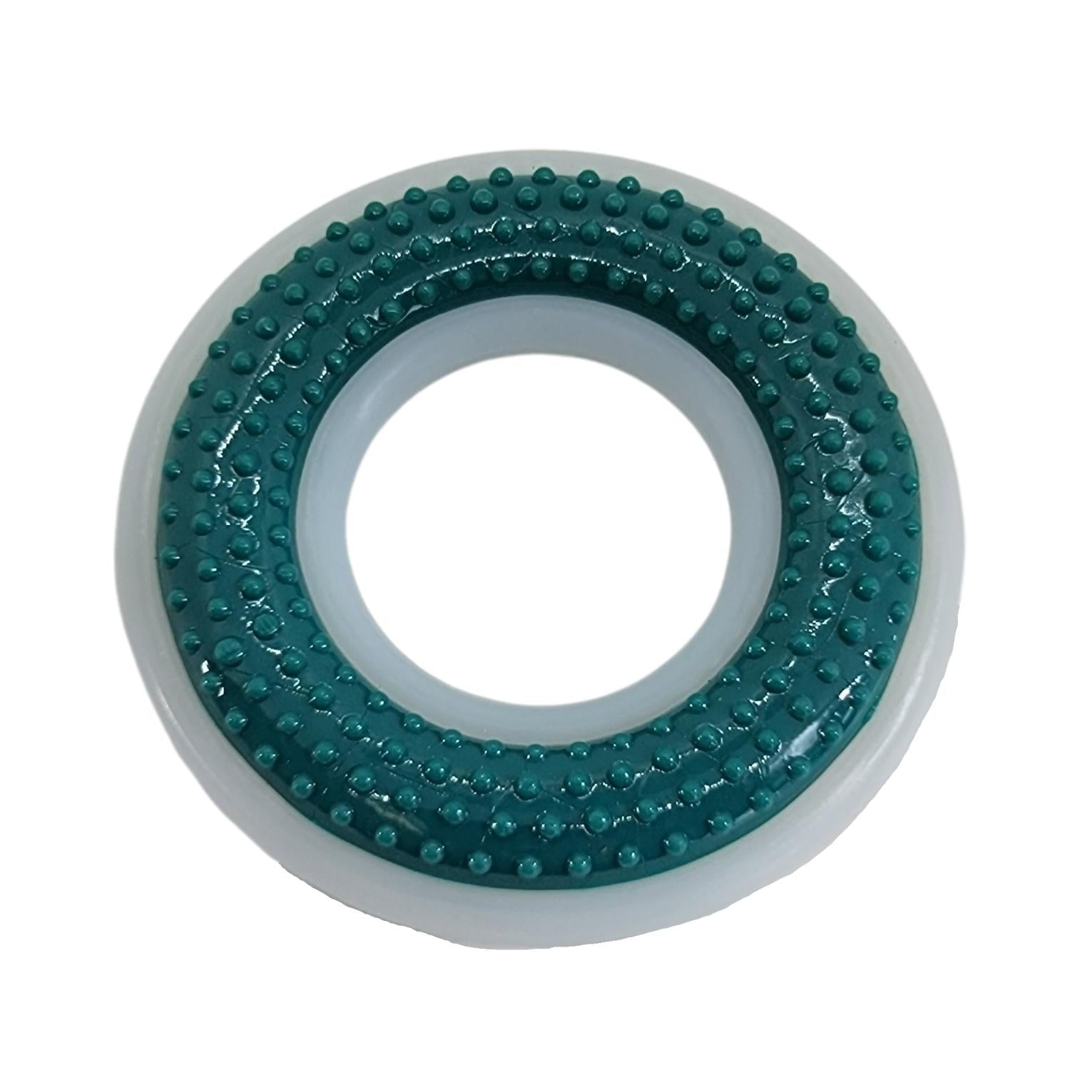 TPR & Nylon Dental Chew Ring Toy for Dogs - Ideal for Aggressive Chewers – (4" Diameter) by American Pet Supplies