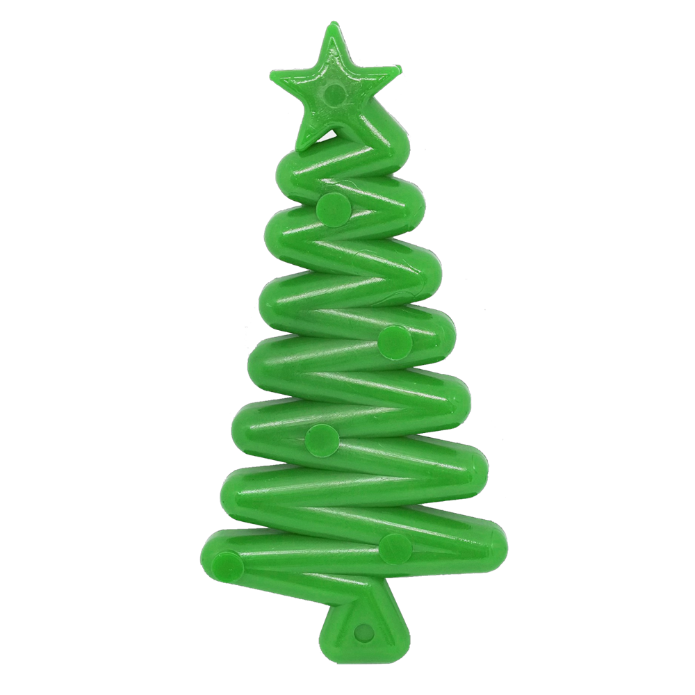 Christmas Tree Nylon Dog Chew Toy for Aggressive Chewers | USA Made & FDA Compliant