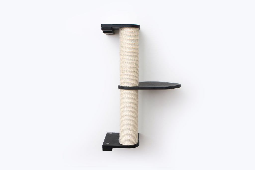 Wall Mounted Cat Climbing Pole - Sisal by Catastrophic Creations