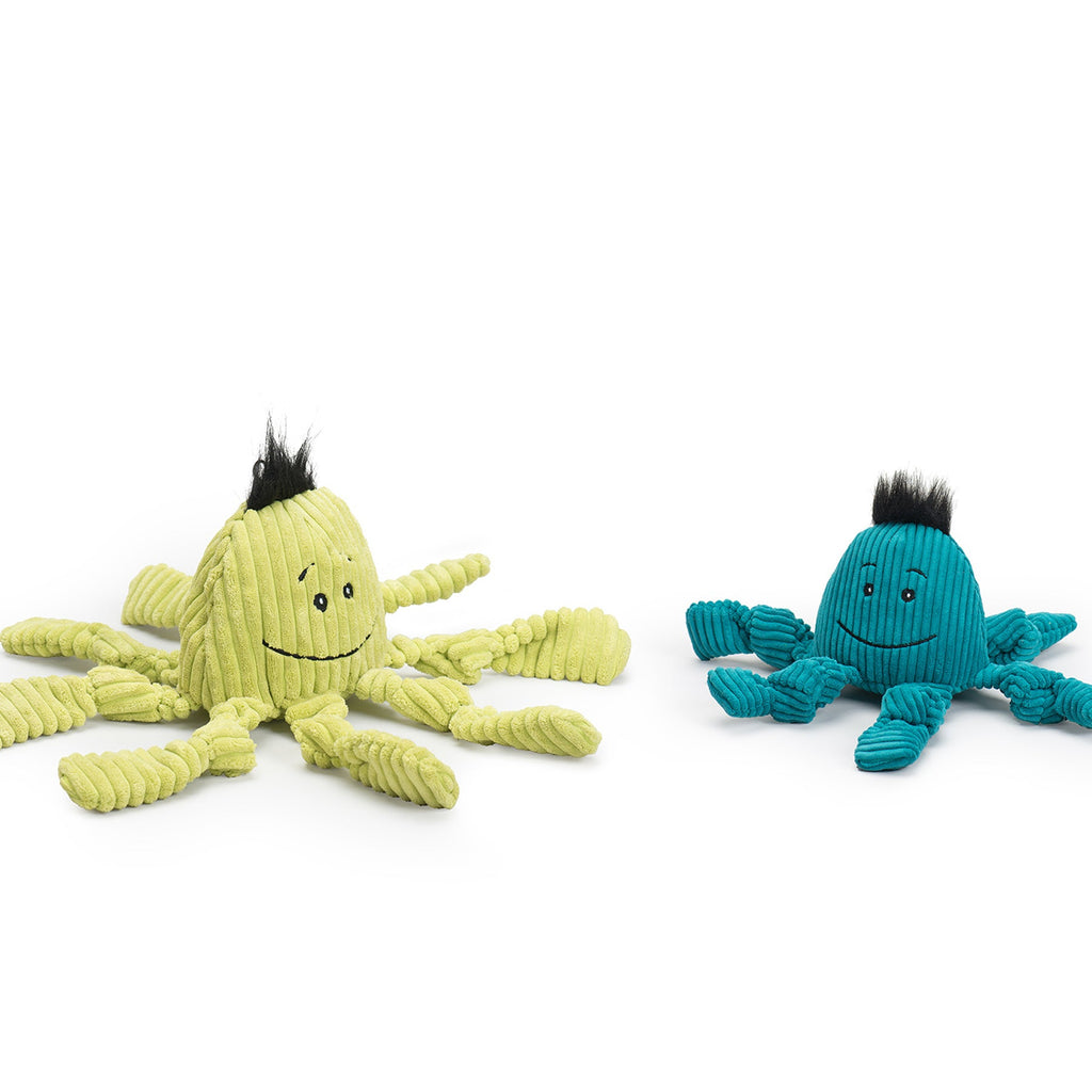 Octavie Octopus Knottie® Plush Dog Toy by HuggleHounds