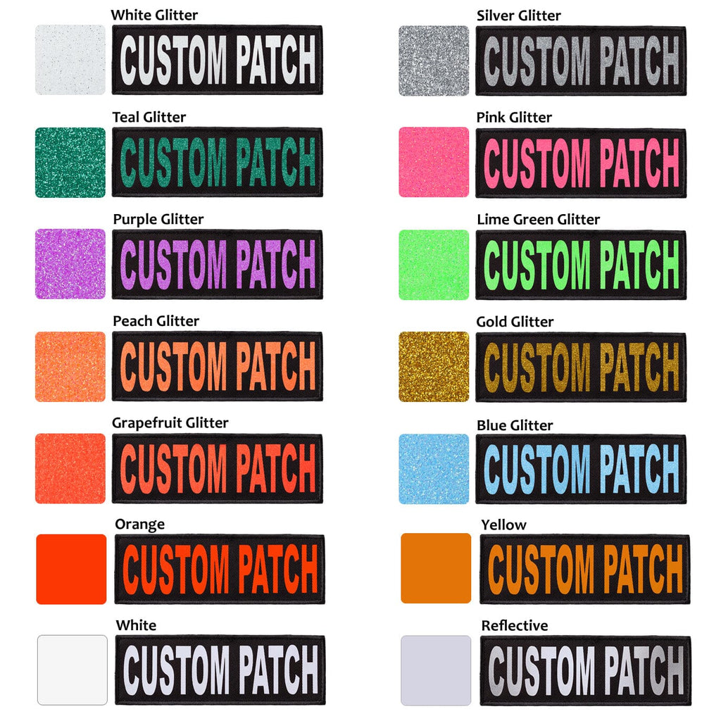 Personalized Removable Patches (Set of 2) by Dogline