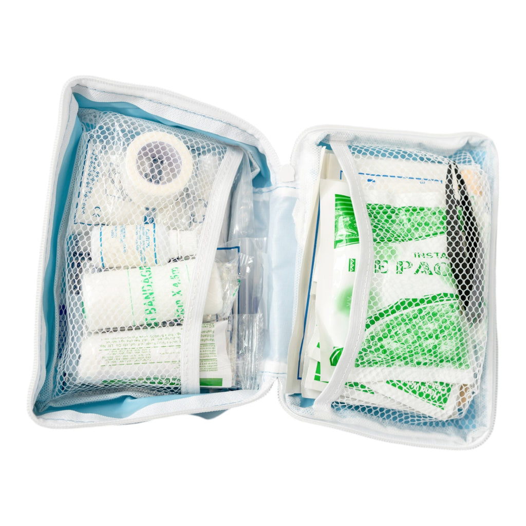 Country Living 50-Piece Pet Travel First Aid Kit for Emergencies, Safety, Adventure & On-the-Go Pet Care by American Pet Supplies
