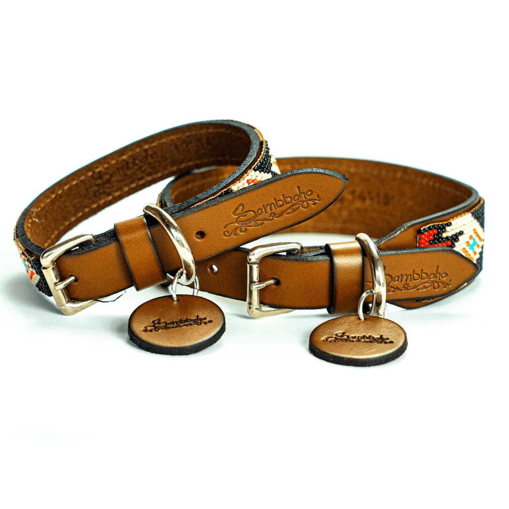 Phoenix Sambboho dog collar by Sambboho