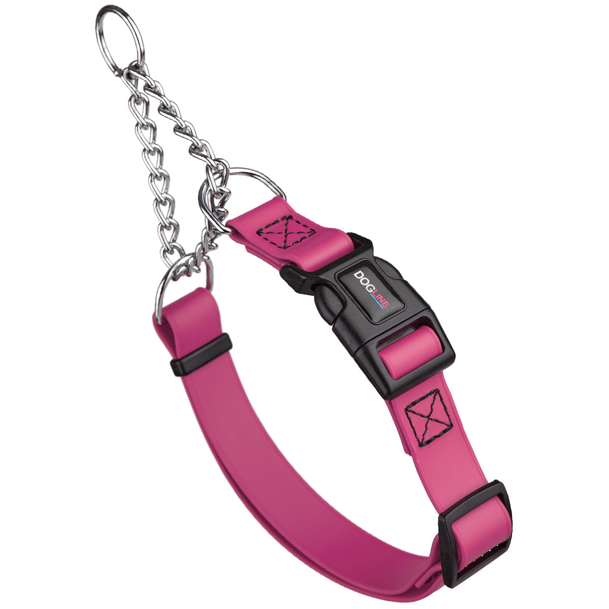 Biothane Adjustable Martingale Collar with Quick Release Buckle by Dogline