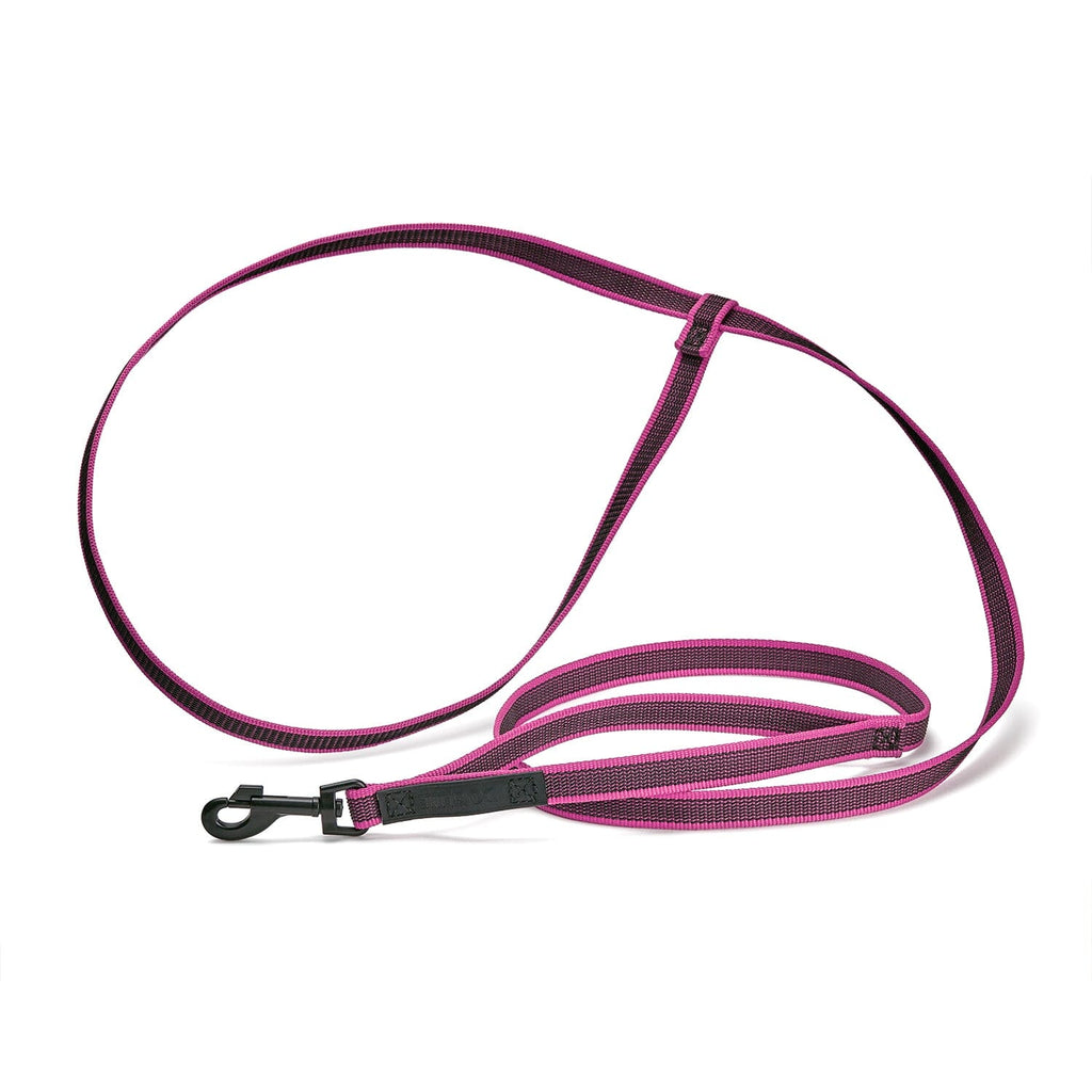 Rubber Infused Nylon Multifunctional Dog Leash for Walking and Running Hands Free by Dogline