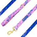 Frenchie Comfort Leash - Pink Marble by Frenchie Bulldog
