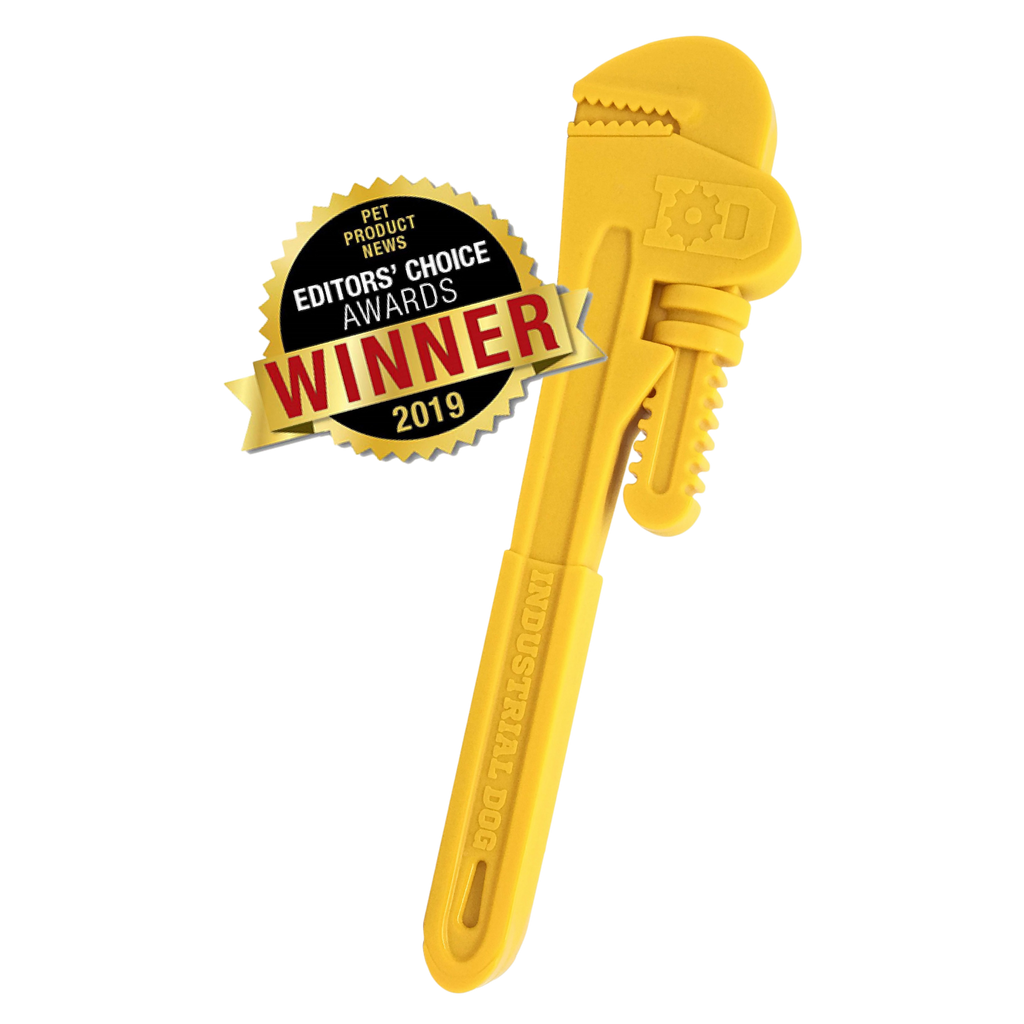 Pipe Wrench Nylon Dog Toy for Aggressive Chewers | USA Made | SodaPup by SodaPup/True Dogs, LLC
