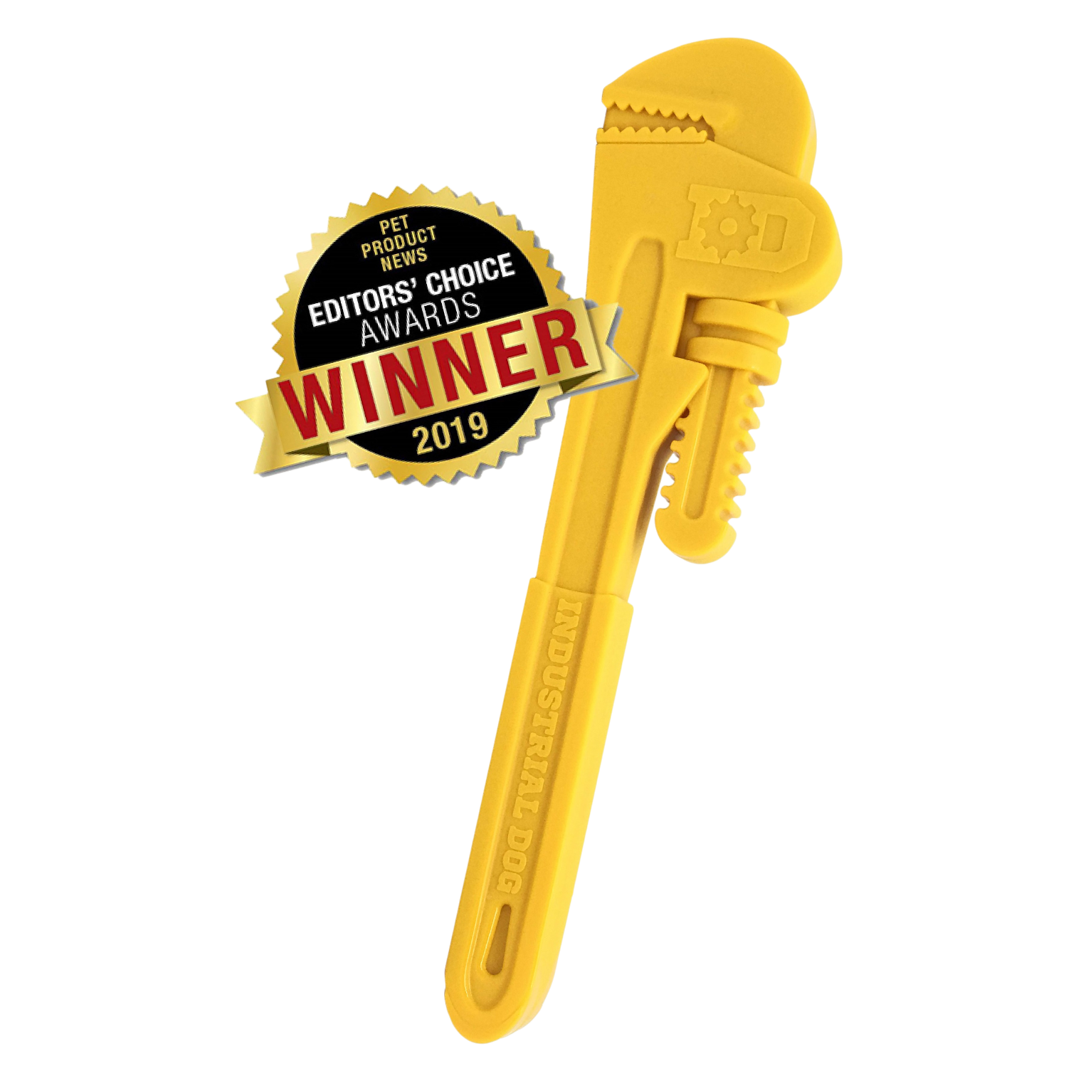 Pipe Wrench Nylon Dog Toy for Aggressive Chewers | USA Made | SodaPup by SodaPup/True Dogs, LLC