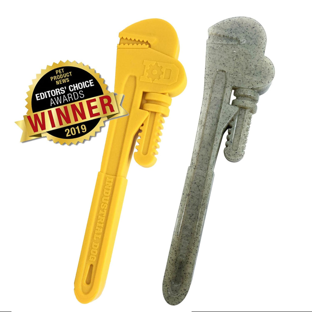 Pipe Wrench Nylon Dog Toy for Aggressive Chewers | USA Made | SodaPup by SodaPup/True Dogs, LLC