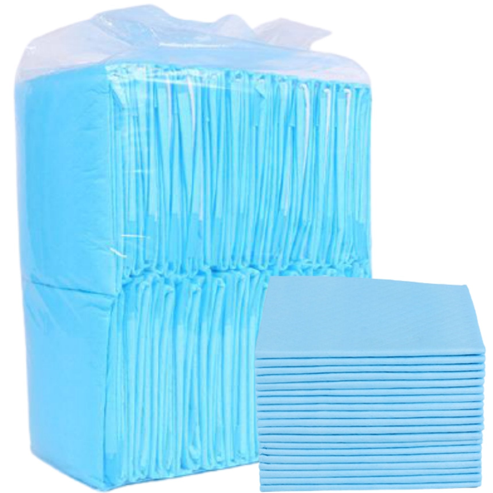 Mr. Peanut’s Premium Absorbent Gel Pee Pads 23"X23", 6 Layers of Lightly Scented Protection by Mr. Peanut's Pet Carriers