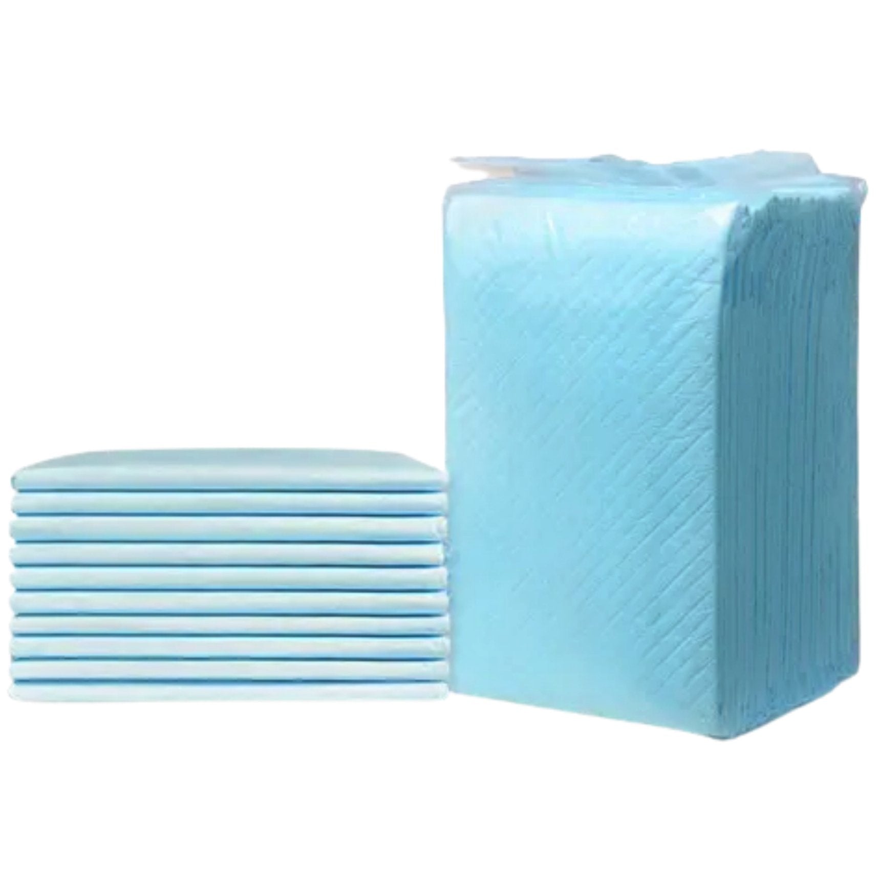 Mr. Peanut’s Premium Absorbent Gel Pee Pads 23"X23", 6 Layers of Lightly Scented Protection by Mr. Peanut's Pet Carriers