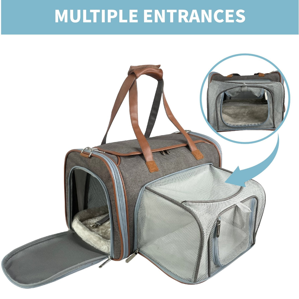 Mr. Peanut's Gold Series Big Apple XL Expandable Pet Carrier V3.0 by Mr. Peanut's Pet Carriers