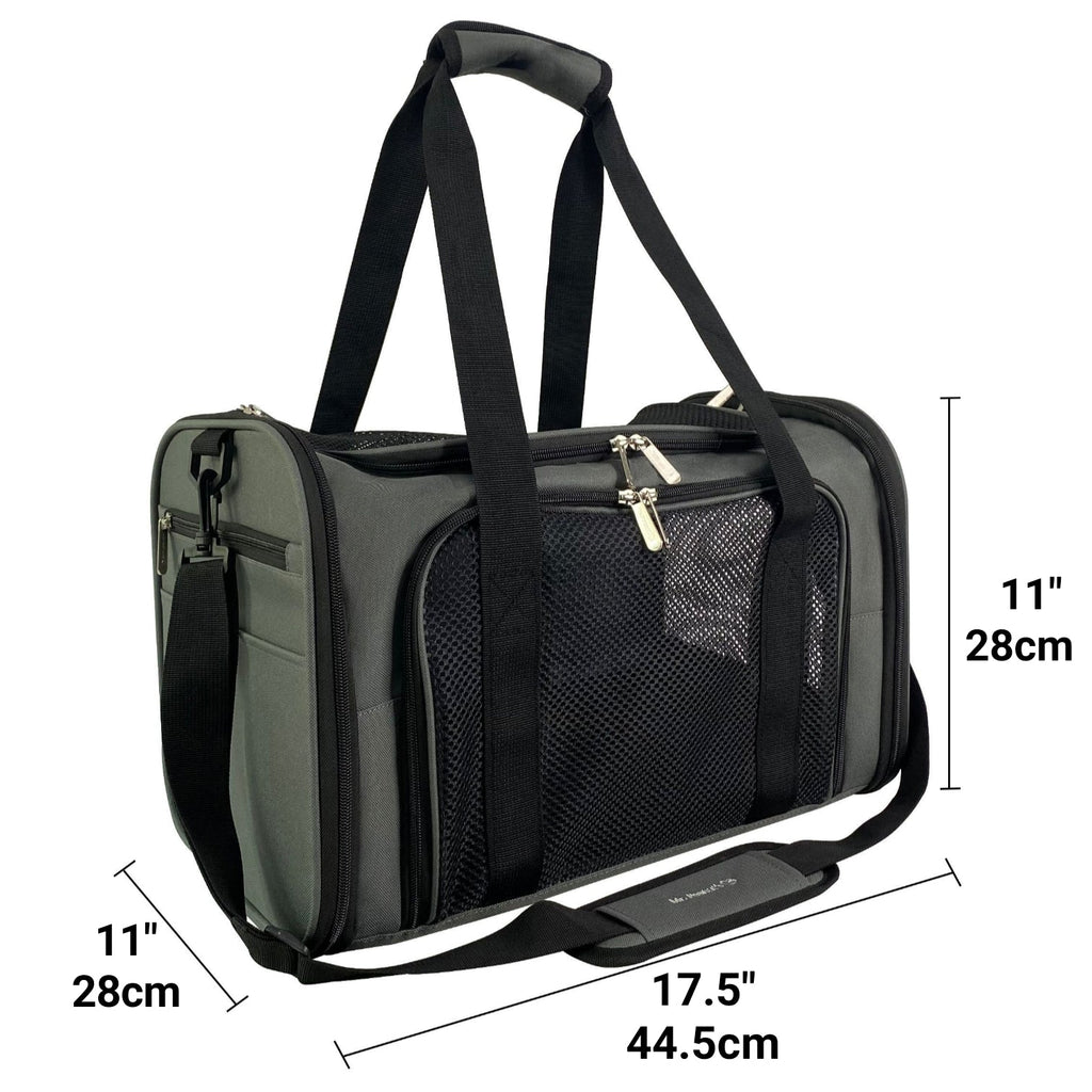 Mr. Peanut's Silver Series Airline Capable Soft Sided Pet Carrier by Mr. Peanut's Pet Carriers