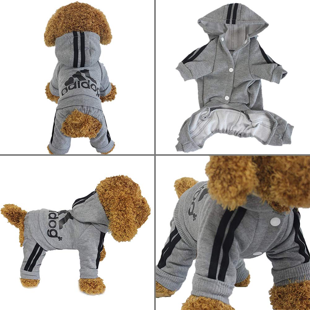 Adidog Pet Pet Four-Legged Hoodie XS-XXL by Furr Baby Gifts