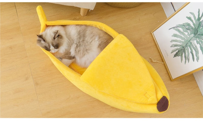 Banana Pet Bed by Furr Baby Gifts