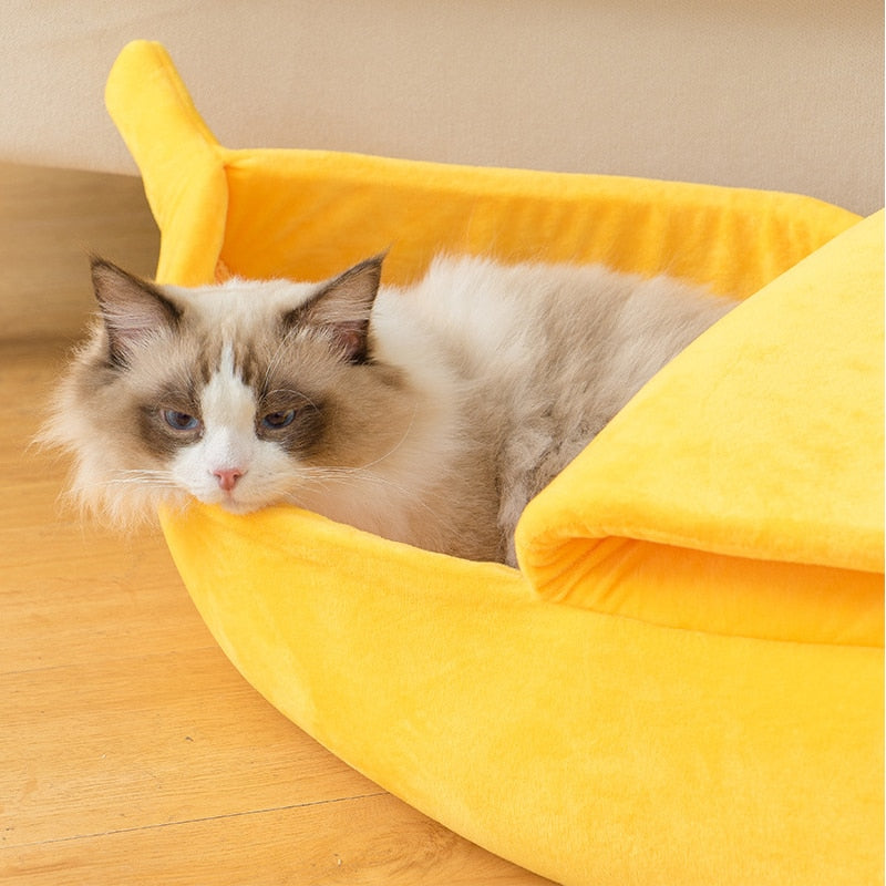 Banana Pet Bed by Furr Baby Gifts
