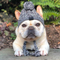 Autumn Winter Warm Knitted Pet Hats With Fluffy Ball by Furr Baby Gifts