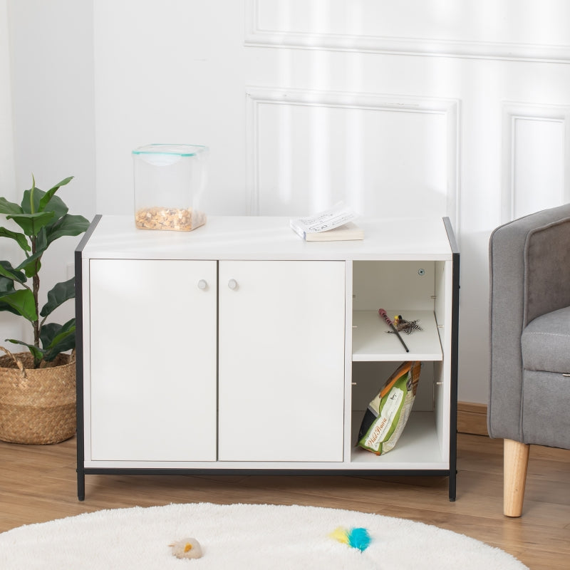 Hidden Cat Litter Box Enclosure by Furr Baby Gifts