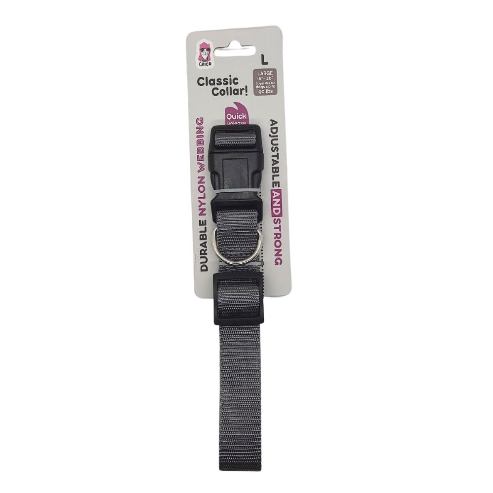 Quick-Release Nylon Dog Collar – Stylish & Durable, Adjustable Fit by American Pet Supplies