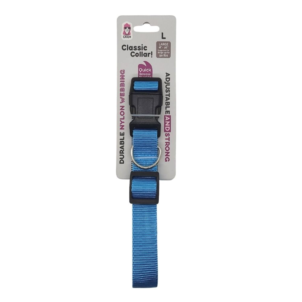 Quick-Release Nylon Dog Collar – Stylish & Durable, Adjustable Fit by American Pet Supplies
