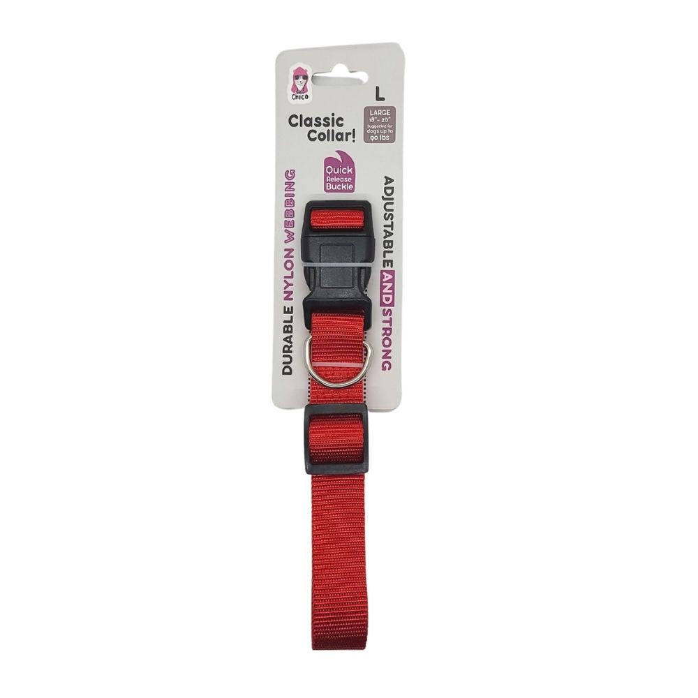Quick-Release Nylon Dog Collar – Stylish & Durable, Adjustable Fit by American Pet Supplies