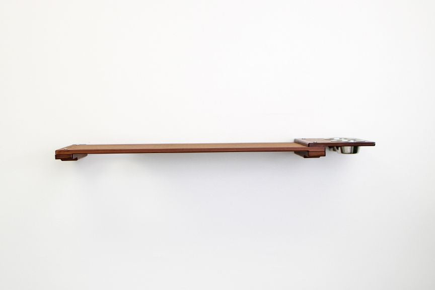Wall Mounted Cat Feeding Shelf by Catastrophic Creations