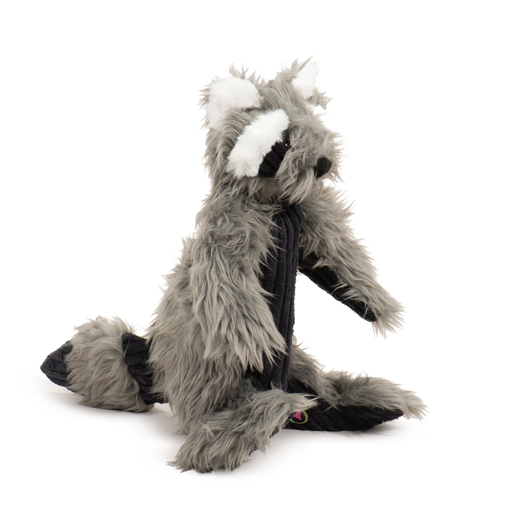Redwood Raccoon X-Brace™ Plush Dog Toy by HuggleHounds