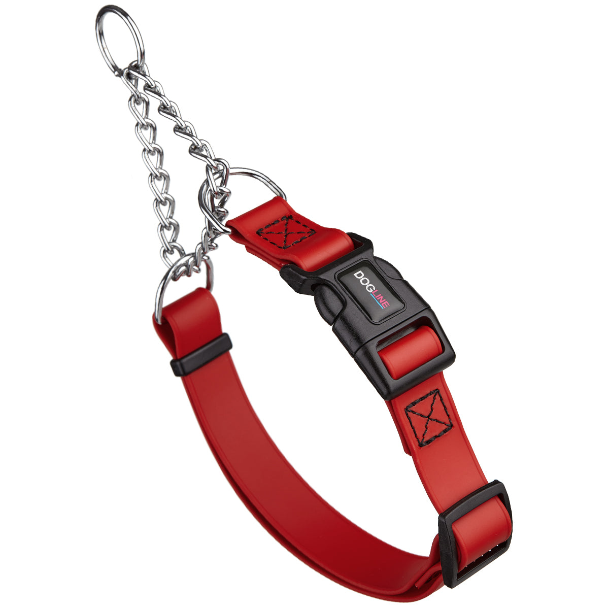 Biothane Adjustable Martingale Collar with Quick Release Buckle by Dogline