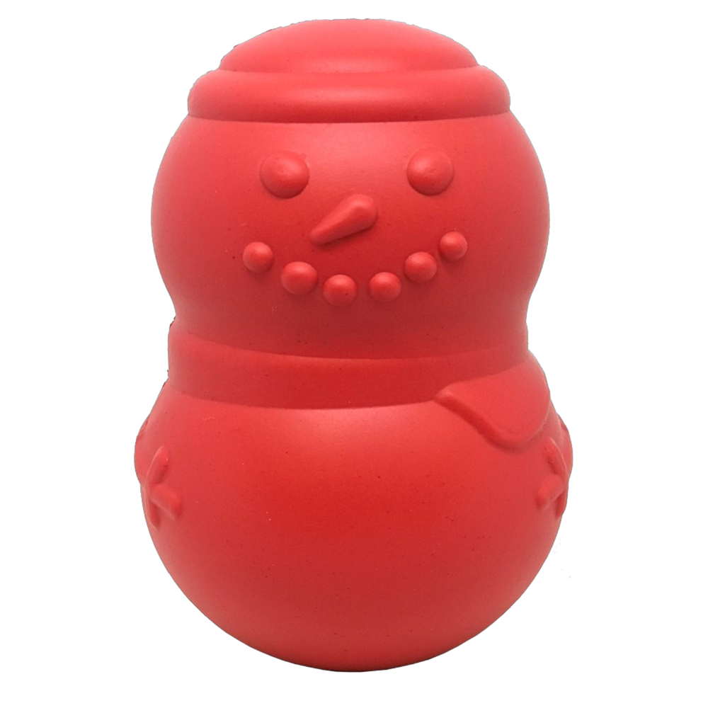 Snowman Dog Toy - Durable Winter Chew Toy for Large Dogs | USA Made by SodaPup/True Dogs, LLC