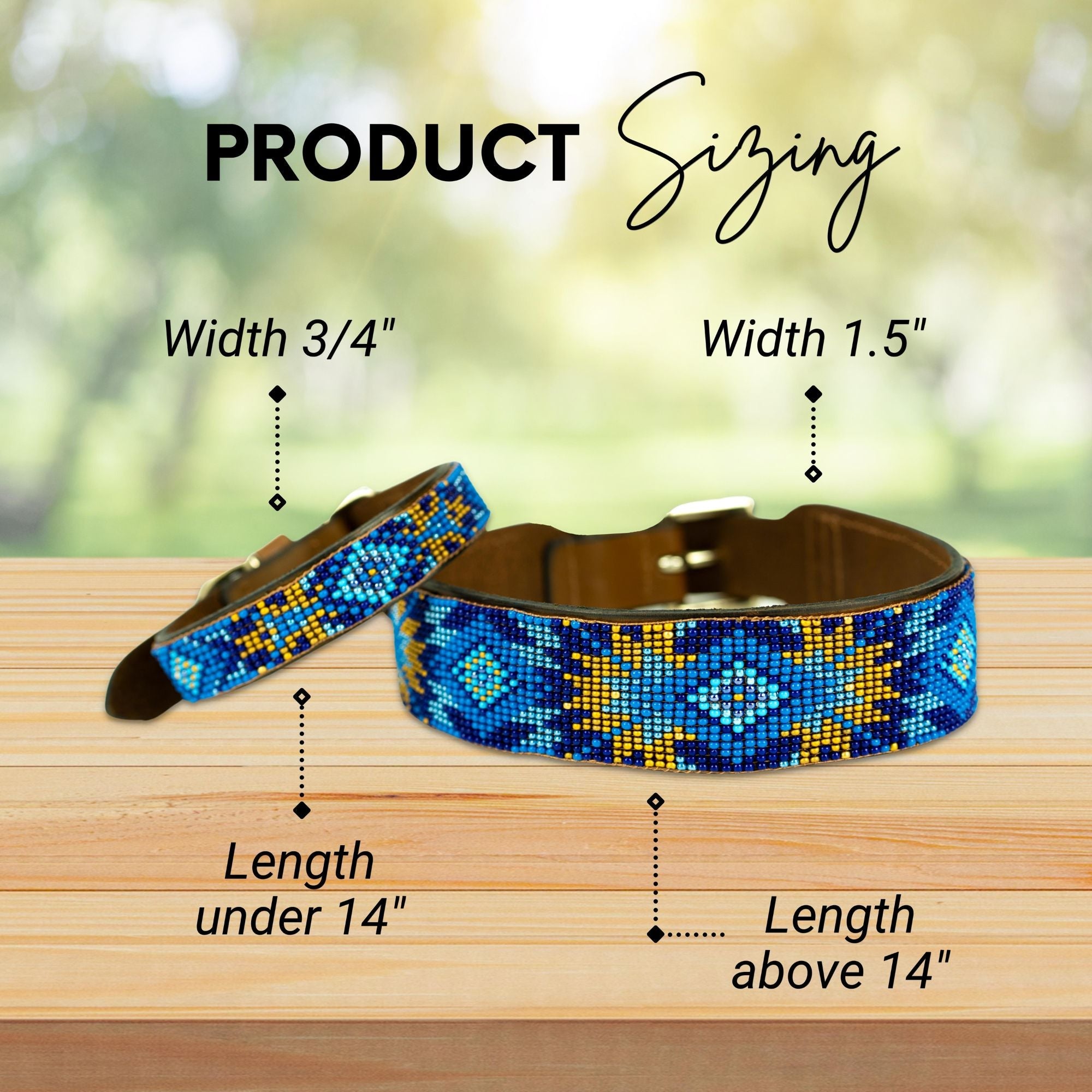 Maldives Sambboho dog collar (Glam Collection) by Sambboho