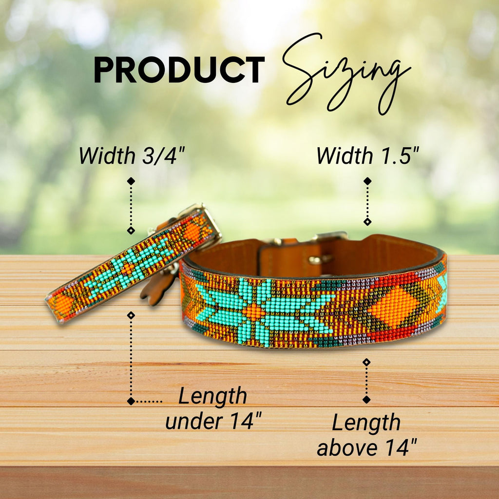 Sardinia Sambboho dog collar (Glam Collection) by Sambboho
