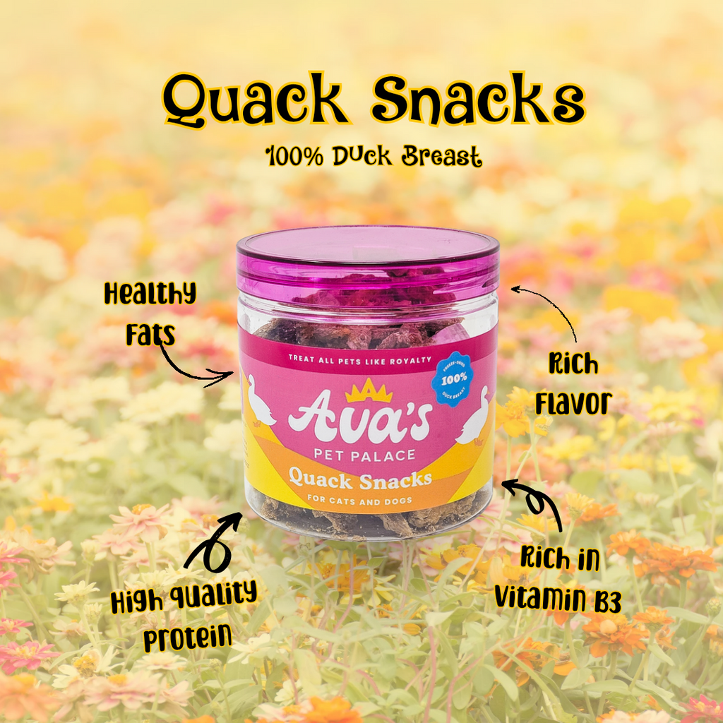 Freeze Dried Duck Breast - Quack Snacks by Ava's Pet Palace