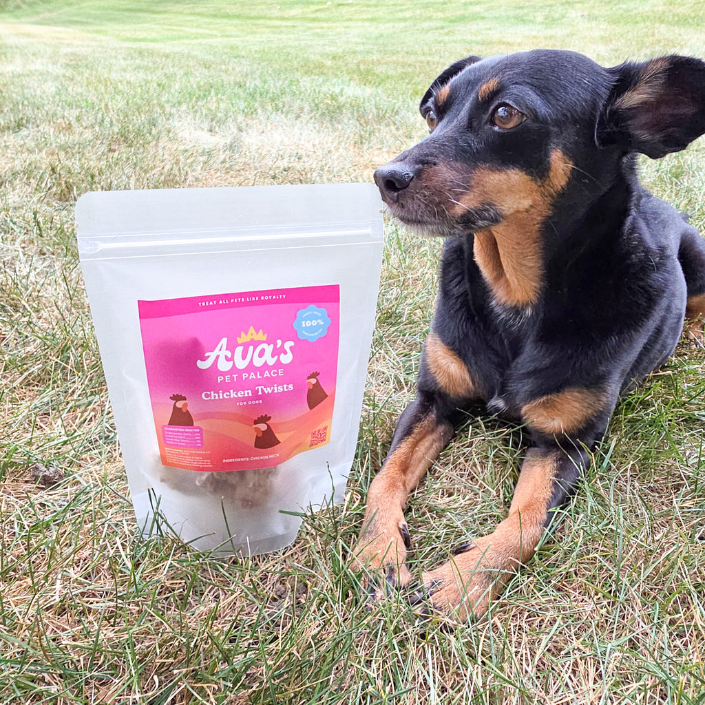 Freeze Dried Chicken Neck - Chicken Twists by Ava's Pet Palace